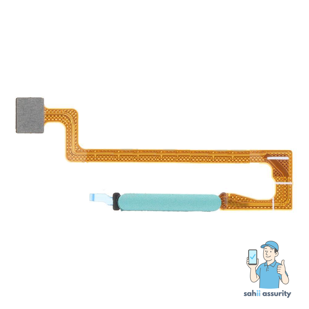 Fingerprint Sensor with Flex Cable for Xiaomi Redmi Note 12 5G Green